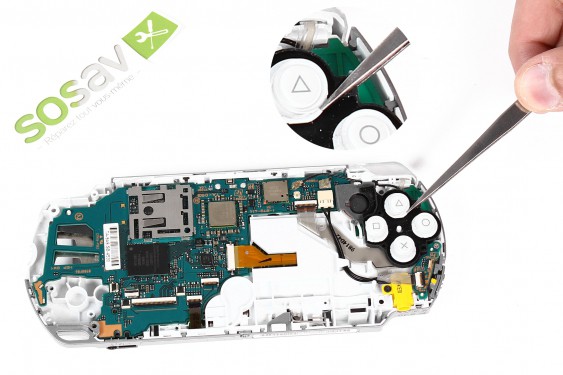 Guide photos remplacement coque complète PSP 3000 (Etape 36 - image 1)