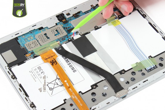 Guide photos remplacement haut-parleur droit / prise jack / antenne wifi Galaxy Tab 3 10.1 (Etape 7 - image 3)