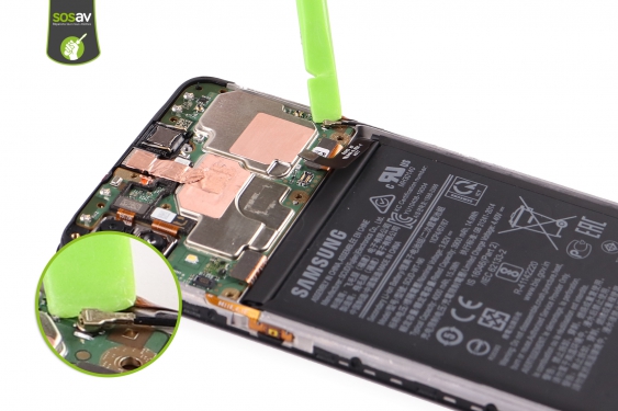 Guide photos remplacement ecran complet (ecran + châssis) Galaxy A10s (Etape 10 - image 1)