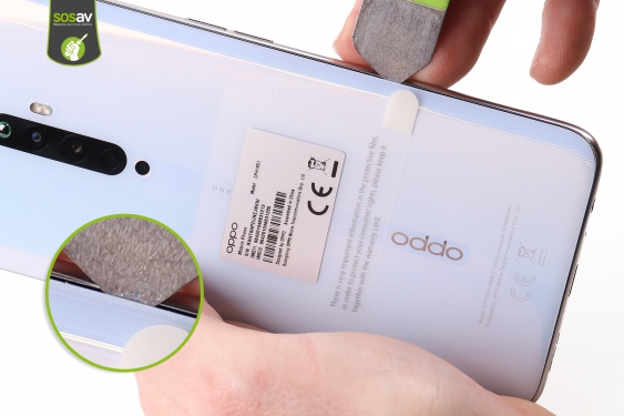 Guide photos remplacement mécanisme caméra avant Oppo Reno 2Z (Etape 3 - image 2)