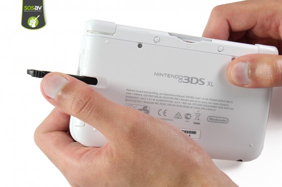 Guide photos remplacement stylet Nintendo 3DS XL (Etape 2 - image 2)