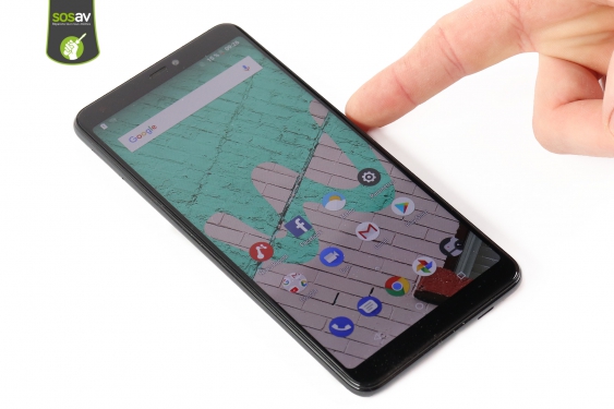 Guide photos remplacement tiroir sim & sd Wiko View Max (Etape 1 - image 1)