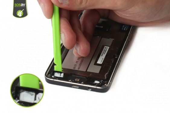 Guide photos remplacement haut-parleur interne  Galaxy A3 (Etape 14 - image 2)