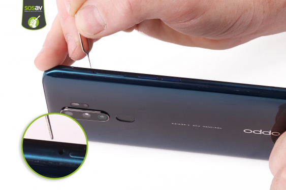 Guide photos remplacement câble d'interconnexion Oppo A9 (2020) (Etape 2 - image 1)