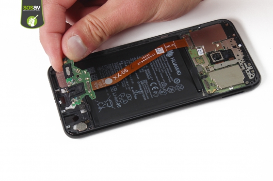 Guide photos remplacement vibreur Huawei Mate 20 Lite (Etape 20 - image 3)