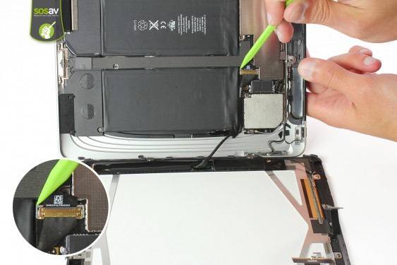 Guide photos remplacement contacteur du bouton home iPad 1 3G (Etape 9 - image 1)