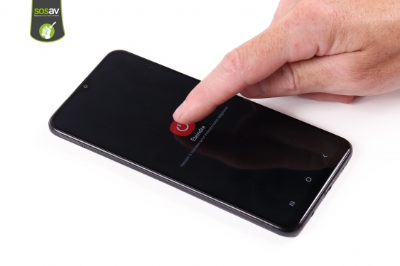 Guide photos remplacement connecteur de charge Galaxy A20 (Etape 1 - image 4)