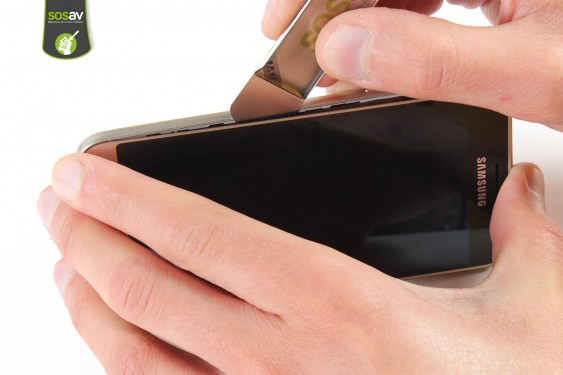 Guide photos remplacement bouton volume Samsung Galaxy J3 2016 (Etape 11 - image 2)