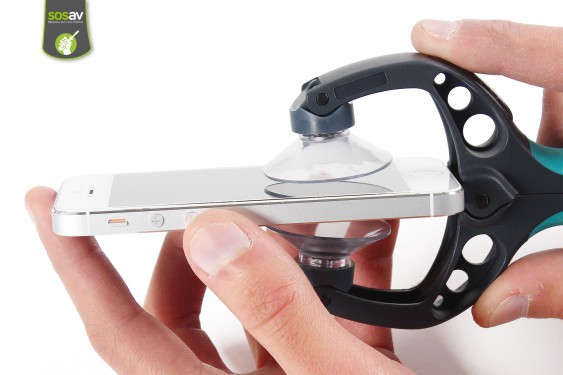 Guide photos remplacement ecran complet assemblé iPhone 5S (Etape 2 - image 3)