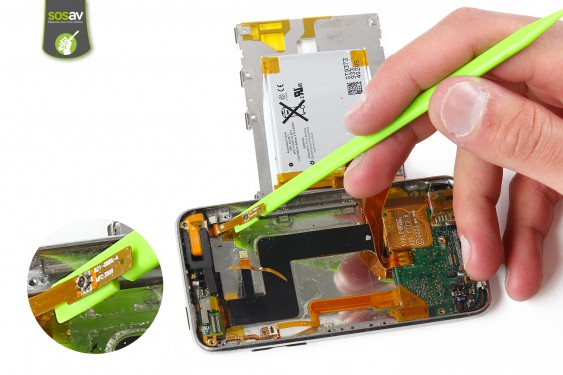 Guide photos remplacement bouton power iPod Touch 3e Gen (Etape 15 - image 4)