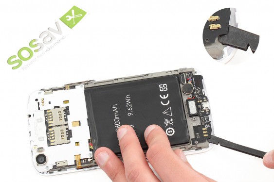 Guide photos remplacement ensemble du bas Wiko Darkside (Etape 14 - image 1)