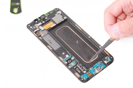 Guide photos remplacement bouton home Samsung Galaxy S6 Edge + (Etape 18 - image 1)