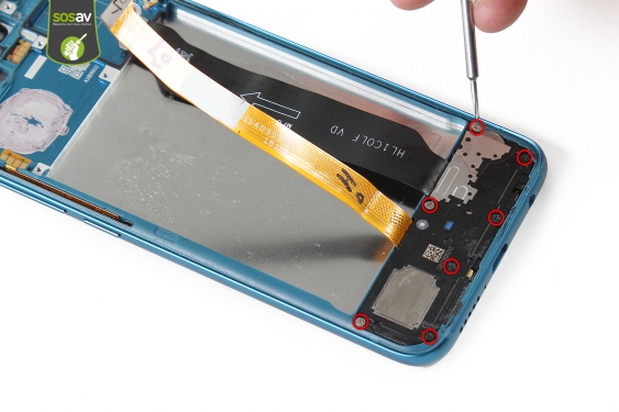Guide photos remplacement ecran Honor 10 (Etape 32 - image 1)