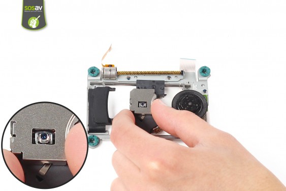 Guide photos remplacement lentille laser Playstation 2 Slim (Etape 12 - image 1)