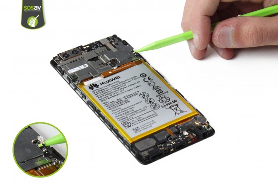 Guide photos remplacement carte mère Huawei P9 (Etape 10 - image 2)