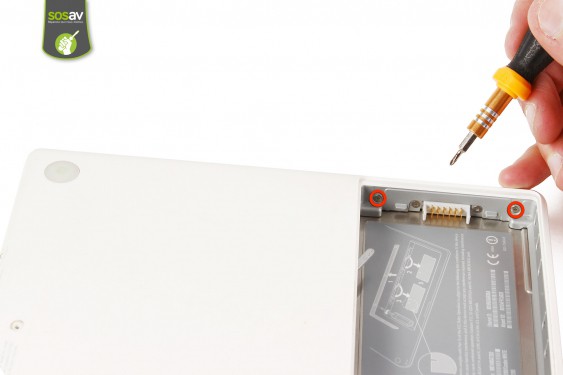 Guide photos remplacement haut-parleur central et haut-parleur droit Macbook Core 2 Duo (A1181 / EMC2200) (Etape 7 - image 4)
