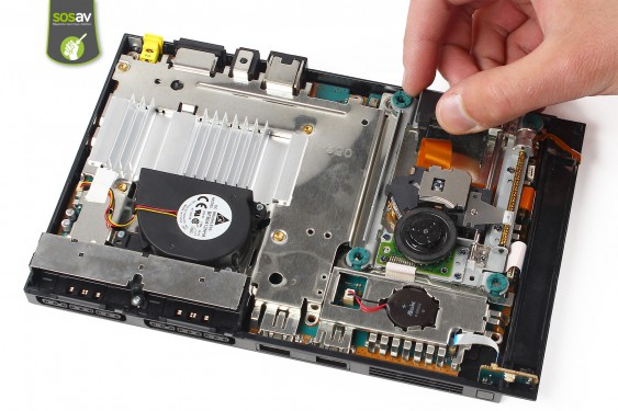 Guide photos remplacement lentille laser Playstation 2 Slim (Etape 7 - image 1)