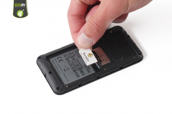 Guide photos remplacement carte sim Wiko Sunny 2 (Etape 6 - image 3)