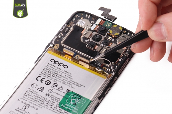 Guide photos remplacement haut-parleur interne Oppo A9 (2020) (Etape 22 - image 4)