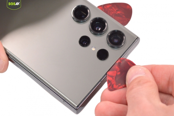 Guide photos remplacement haut parleur interne Galaxy S23 Ultra (Etape 5 - image 3)