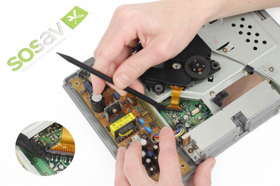 Guide photos remplacement châssis interne Playstation (Etape 5 - image 4)