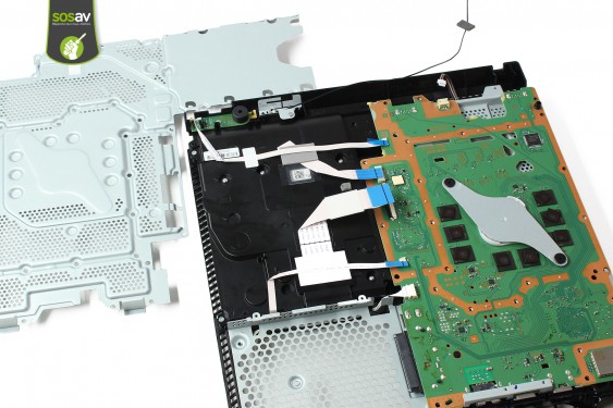 Guide photos remplacement câble de liaison de l'alimentation Playstation 4 Slim (Etape 31 - image 3)