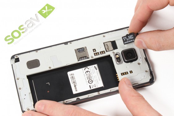 Guide photos remplacement caméra avant + capteur de proximité et luminosité  (Etape 7 - image 3)