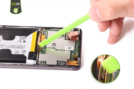 Guide photos remplacement haut-parleur interne Xperia XA  (Etape 10 - image 2)