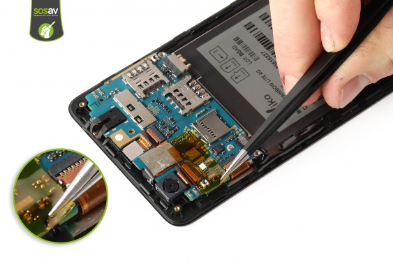 Guide photos remplacement ecran Wiko Rainbow Lite 4G  (Etape 9 - image 1)