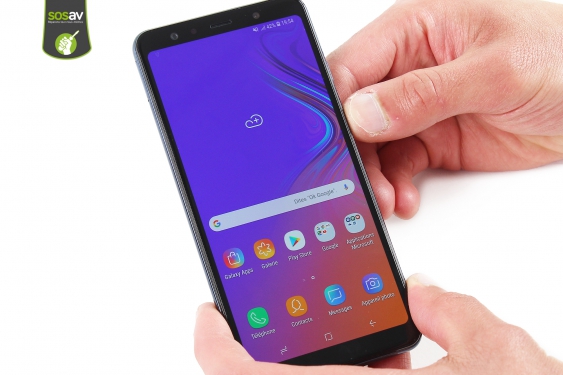 Guide photos remplacement câbles d'interconnexion wifi / gsm Galaxy A7 (2018) (Etape 1 - image 1)