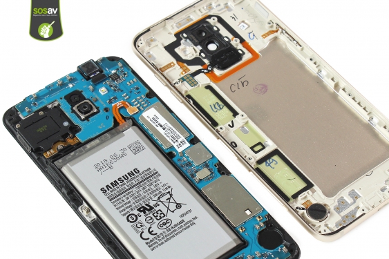 Guide photos remplacement nappe volume Galaxy A6+ (2018) (Etape 15 - image 1)