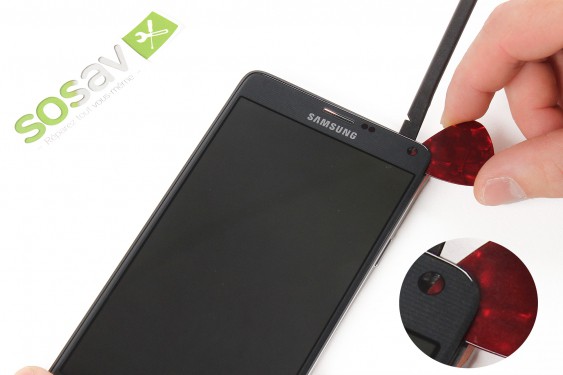 Guide photos remplacement caméra avant + capteur de proximité et luminosité  (Etape 10 - image 4)