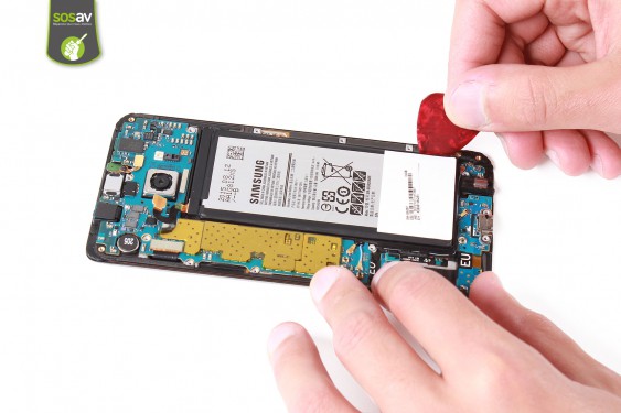 Guide photos remplacement caméra avant Samsung Galaxy S6 Edge + (Etape 9 - image 1)