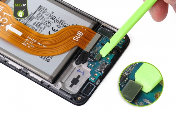 Guide photos remplacement capteur d'empreinte Galaxy A51 (Etape 10 - image 1)