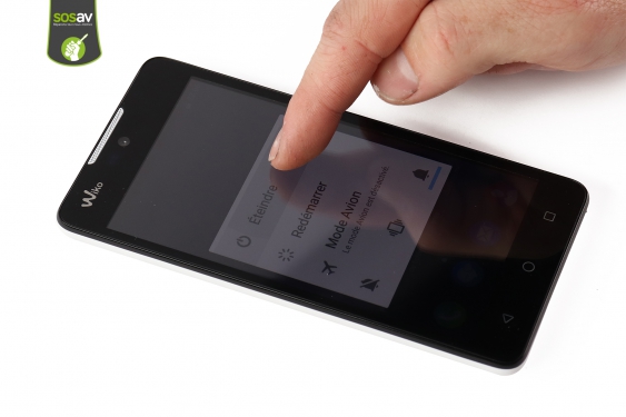 Guide photos remplacement ecran Wiko Rainbow Lite 4G  (Etape 1 - image 2)