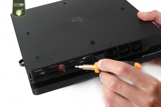 Guide photos remplacement câble de liaison de l'alimentation Playstation 4 Slim (Etape 2 - image 1)