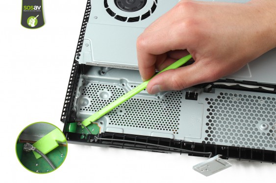 Guide photos remplacement câble de liaison de l'alimentation Playstation 4 Slim (Etape 20 - image 1)