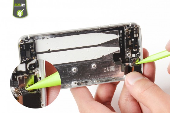Guide photos remplacement nappe power, vibreur & volume iPhone 5S (Etape 21 - image 1)
