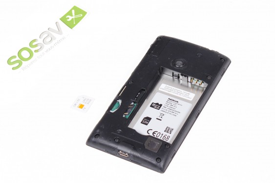 Guide photos remplacement carte sim Lumia 520 (Etape 7 - image 1)
