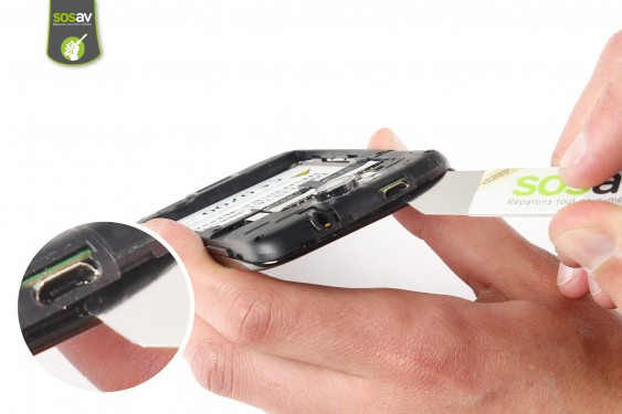 Guide photos remplacement châssis interne Wiko Cink Peax 2 (Etape 7 - image 1)