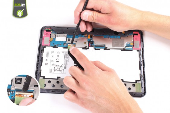 Guide photos remplacement haut-parleur externe droit  (Etape 9 - image 2)