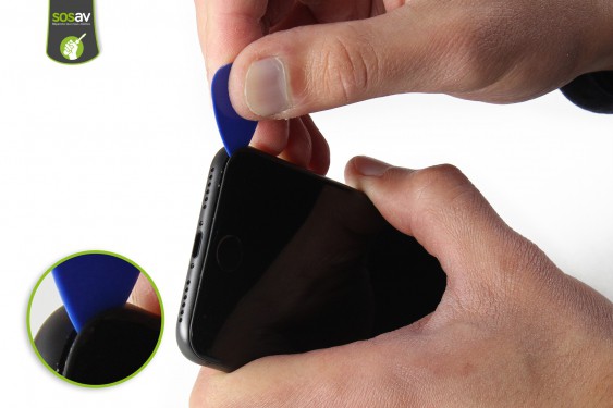 Guide photos remplacement antenne nfc iPhone 8 (Etape 3 - image 1)