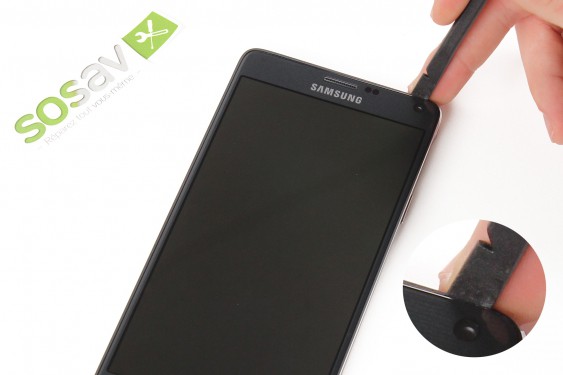 Guide photos remplacement caméra avant + capteur de proximité et luminosité  (Etape 10 - image 1)