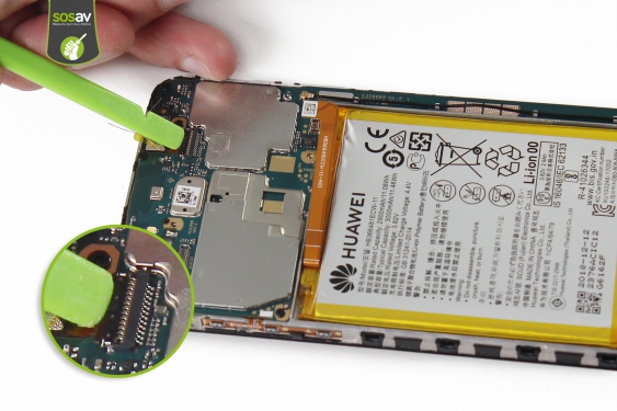 Guide photos remplacement ecran Huawei Y7 2018 (Etape 16 - image 1)