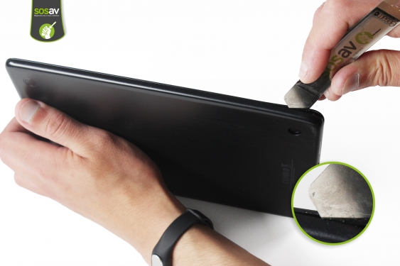 Guide photos remplacement haut-parleur droit Galaxy Tab A 9,7 (Etape 5 - image 1)