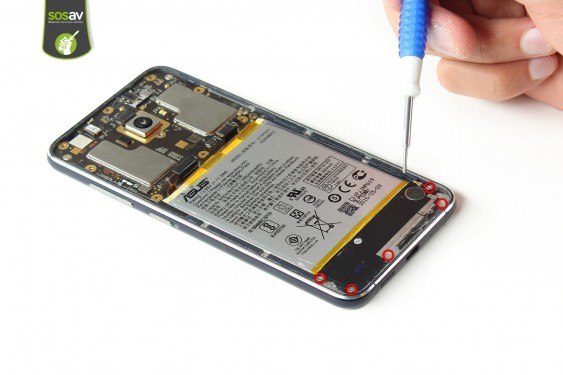 Guide photos remplacement châssis complet Asus Zenfone 3 (Etape 15 - image 1)