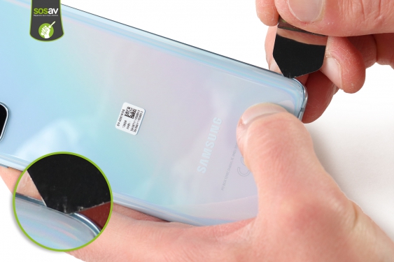 Guide photos remplacement caméra avant Galaxy S20 (Etape 4 - image 2)