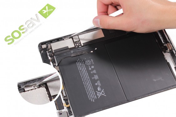 Guide photos remplacement nappe boutons de volume iPad Air 2 3G (Etape 24 - image 2)