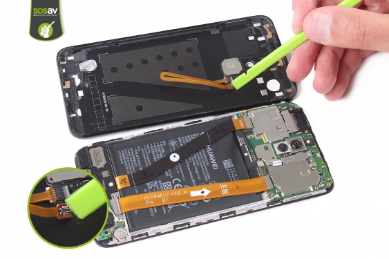 Guide photos remplacement ecran complet Huawei Mate 10 lite (Etape 12 - image 2)
