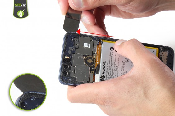 Guide photos remplacement capteur proximité/luminosité  (Etape 13 - image 2)